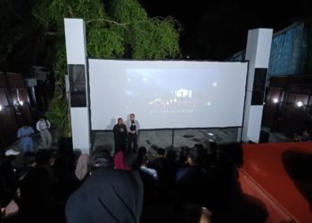 Bioskop Mini “Misbar” Banjarbaru Difungsikan, Rumah Jomblo Tayang Perdana