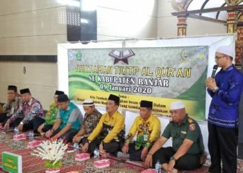 Sebanyak 553 Santri Santriwati TK/TP Al Qur’an Al Banjari Ikuti Khataman Al Qur’an