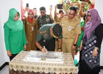 Pemkab Banjar Dan Kodim 1006 Martapura Bangun Taman Baca