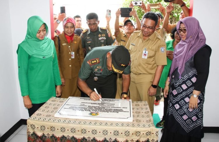 Pemkab Banjar Dan Kodim 1006 Martapura Bangun Taman Baca