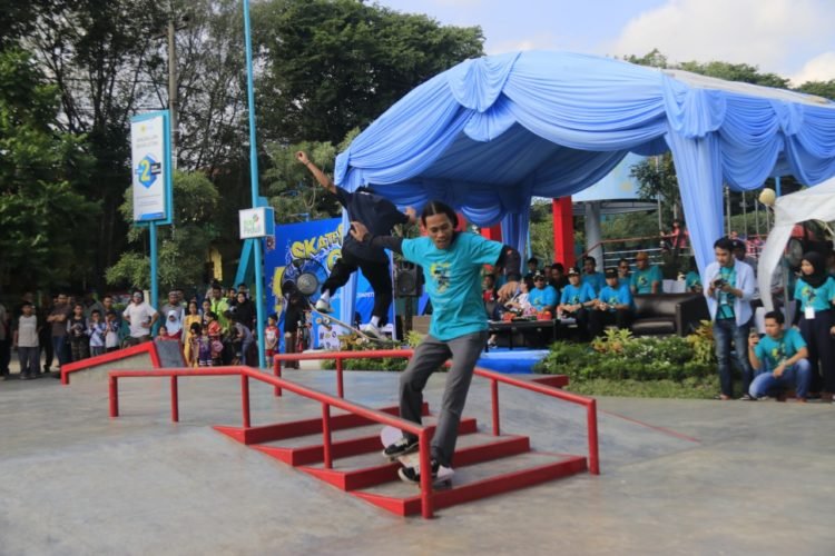 Keren! Banjarbaru Punya Skate Park Berstandar Internasional