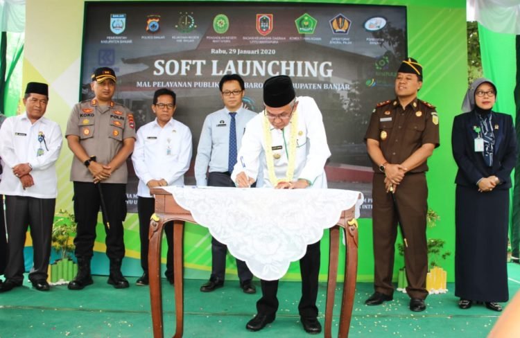 Mal Pelayanan Publik Barokah Kabupaten Banjar Secara Resmi Di Resmikan