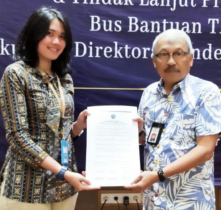 Kabar Gembira, Pemko Banjarbaru Terima Hibah 2 Unit Bus dari Kemenhub
