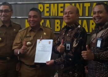 PT PLN Perpanjang Masa PKS Penerangan Jalan Umum Kota Banjarbaru