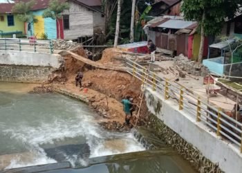 Perbaikan Siring Kemuning  Gunakan Dana APBD Ratusan Juta Rupiah