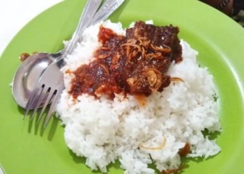 Nasi MAsak Habang Iwak Haruan. Poto : R a m a