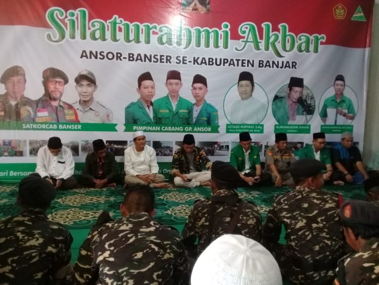 GP Ansor – Banser Lakukan Silaturahmi Akbar