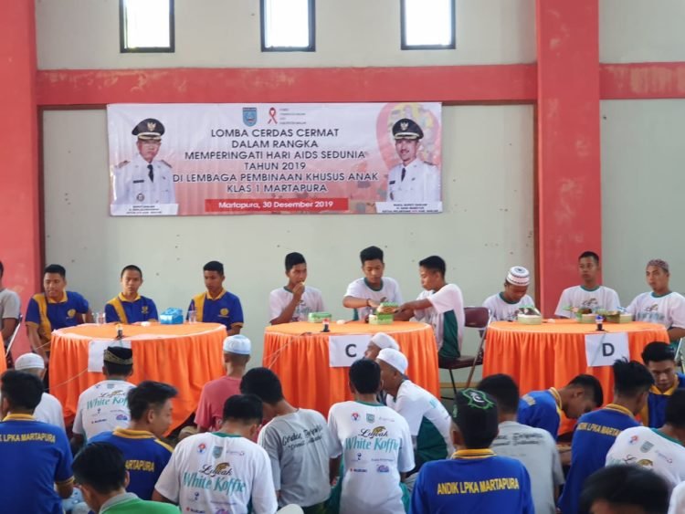 Warga Binaan LPKA Martapura Adu Kecerdasasan