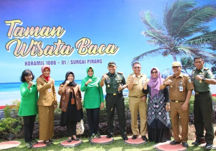 Pemkab Banjar Resmikan Taman Wisata Baca Di Sungai Pinang
