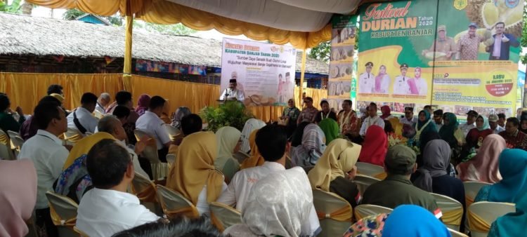 Festival Durian Kabupaten Banjar, 10 Varietas Komoditi Durian Ke Pusat Perlindungan Varietas