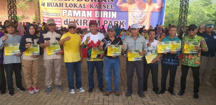 Kabupaten Banjar Juara Umum Festival Durian Kalsel