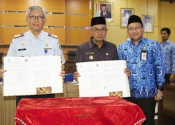 Pemkab Banjar Lakukan Komitmen Bersama Dengan Kemenkumham Wilayah Provinsi Kalimantan Selatan