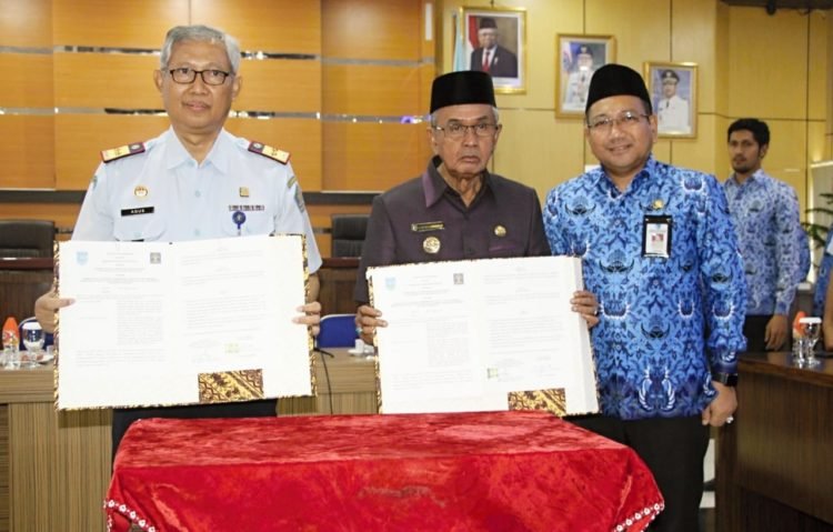 Pemkab Banjar Lakukan Komitmen Bersama Dengan Kemenkumham Wilayah Provinsi Kalimantan Selatan