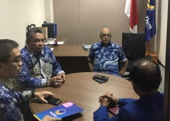 Nadjmi – Jaya Terima Surat Dukungan Dari Partai Nasdem