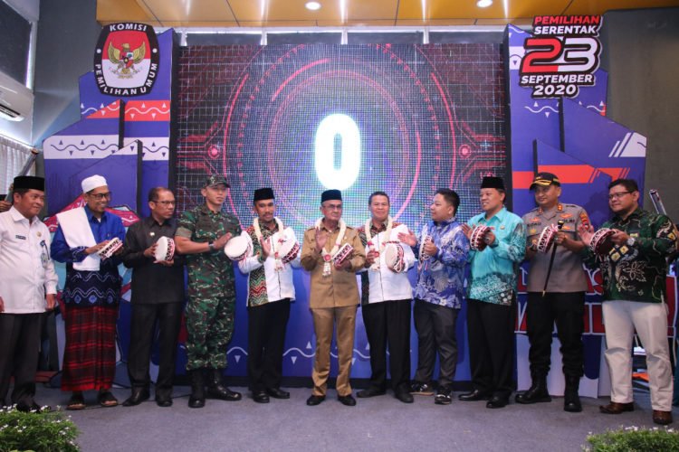 KPU Kabupaten Banjar Lakukan Peluncuran Pemilu Bupati Dan Wakil Bupati 2020