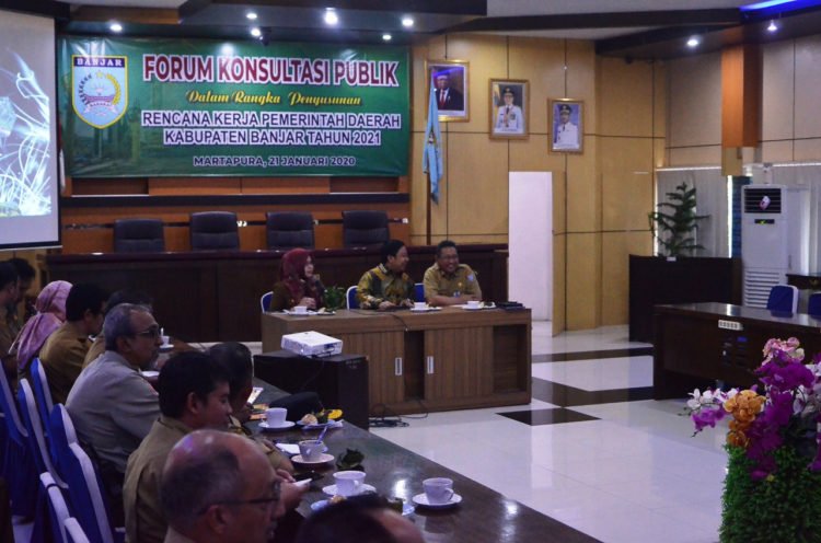 RKPD Kabupaten Banjar 2021 Mulai Disusun
