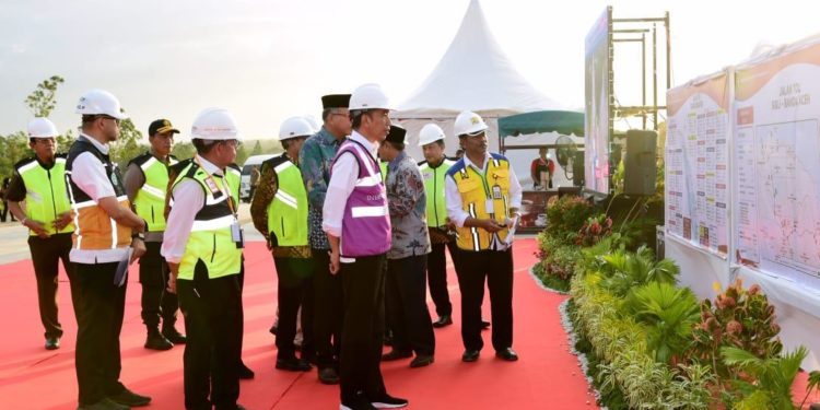 74 Kilometer Tol Dari Banda Aceh Menuju Sigli, Jokowi : Alhamdulillah Pembebasan Tanahnya Berjalan Baik