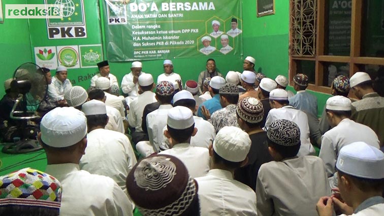 DPC PKB Kabupaten Banjar Gelar Doa Bersama Dengan Anak Yatim Dan Santri
