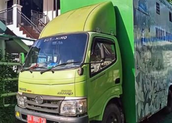 Haul Ke 15 Guru Sekumpul, DLH Banjarmasin Kirim Mobil Toilet, 5 Mobil Sampah dan 50 Petugas Kebersihan