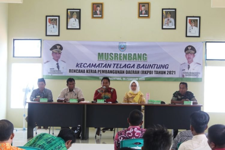 Kecamatan Telaga Bauntung Adakan Musrenbang, Usulan Masyarakat Di harapkan Terwujud