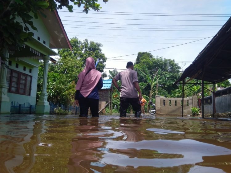 Sebagian Desa Di 7 Kecamatan Dikabupaten Banjar Masih Terendam Banjir