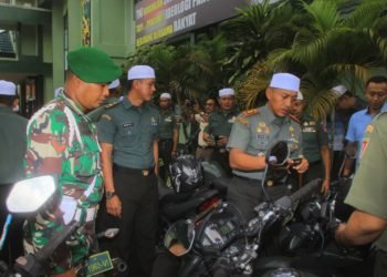 Persiapan Haul Guru Sekumpul, Ratusan Personel Kodim Martapura Disiapkan