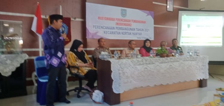 Untuk Melihat Kondisi Real Kebutuhan Masyarakat, Kader Muda Politisi PKB Kawal Musrenbang Kecamatan
