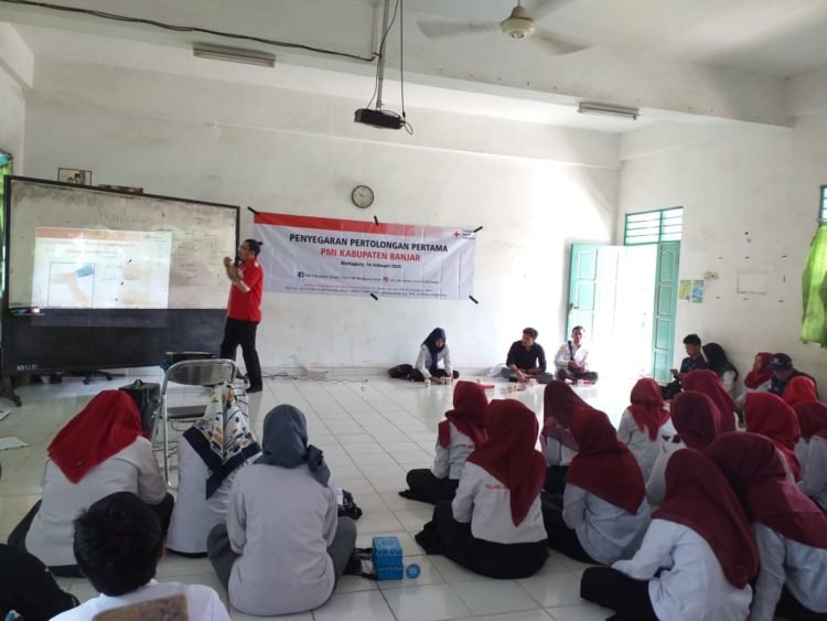 PMI Kabupaten Banjar Lakukan Latihan Penyegaran Untuk Hadapi Haul Ke 15 Guru Sekumpul