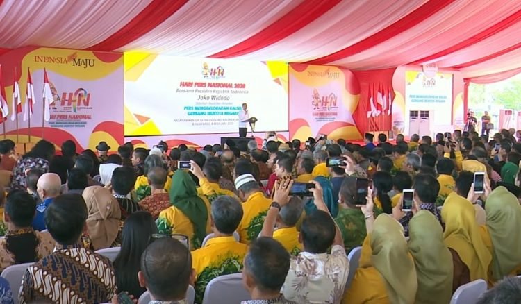 Hari Pers Nasional, Paman Birin Mau Bantu Pembangunan Ibu Kota Negara, Ini Reaksi Jokowi