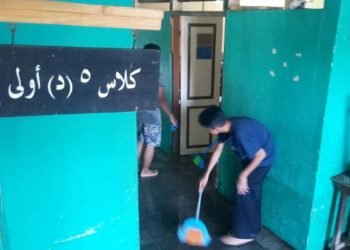 Banjir di Martapura Mereda, Santri dan Masyarakat Lakukan Aksi Bersih-bersih