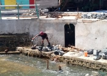 Kabid SDA Dinas PUPR : Progres Perbaikan Siring Menara Pandang Hampir Inkrah