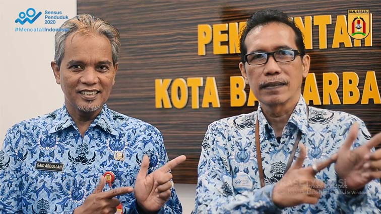 Sekda Kota Banjarbaru Said Abdullah Isi Secara Mandiri Sensus Penduduk Online 2020