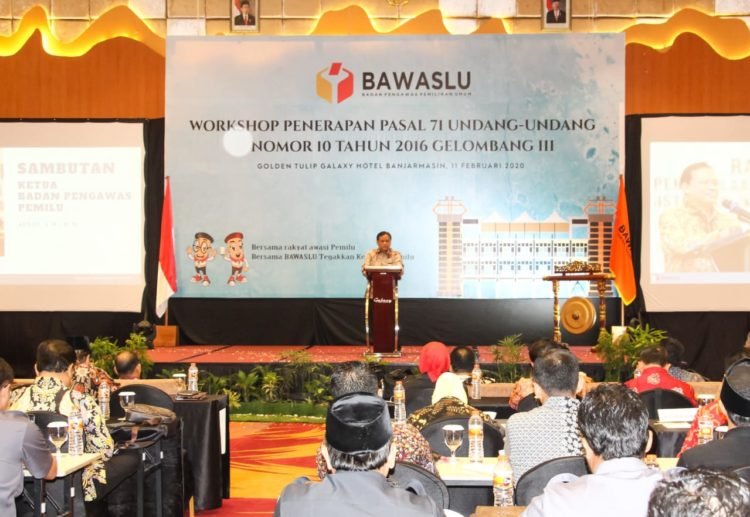 Bupati Banjar H Khalilurrahman Dukung Pemilu Adil Dan Damai Di Kabupaten Banjar