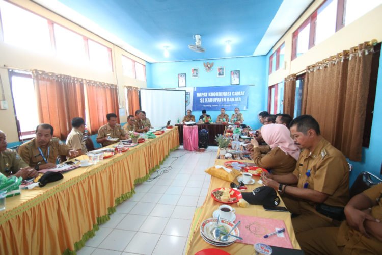 Rakor Camat Bahas Dua Agenda Besar Tahun 2020