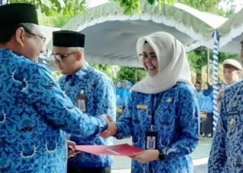 Apel Kesadaran Nasional, Tantri Terima Secara Simbolik Kenaikan Pangkat Per 1 April  2020