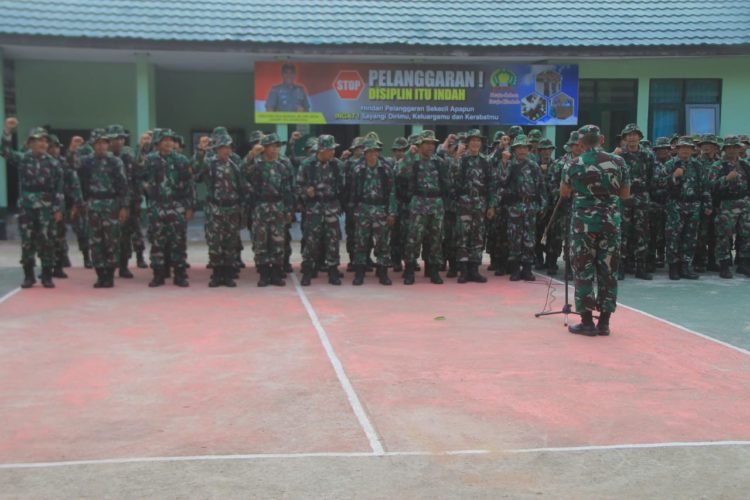 Ratusan Prajurit Kodim Martapura Di Uji Kemampuan Ilmu Teritorial