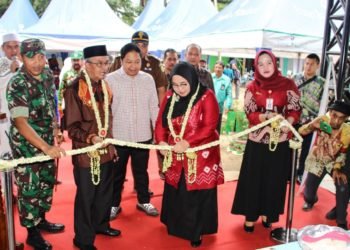 Bupati Banjar H Khalilurrahman Resmikan Pasar Kuliner Tahap 2