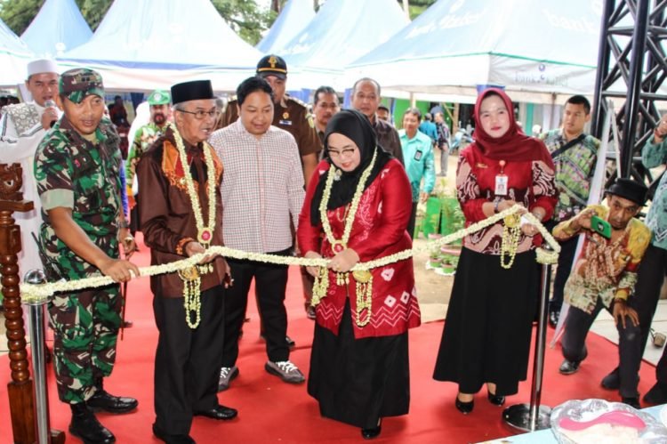 Bupati Banjar H Khalilurrahman Resmikan Pasar Kuliner Tahap 2