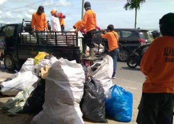 Pasca Haul Guru Sekumpul 2020, Kurang Dari 12 Jam Kota Banjarbaru Bersih