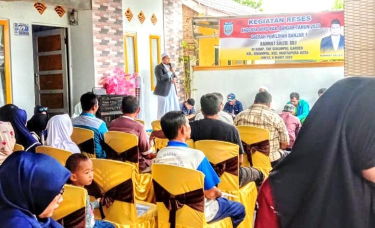 Pembuatan Drainase Dan Jalan Yang Disampaikan Masyarakat Kepada Rahmat Saleh Saat Reses
