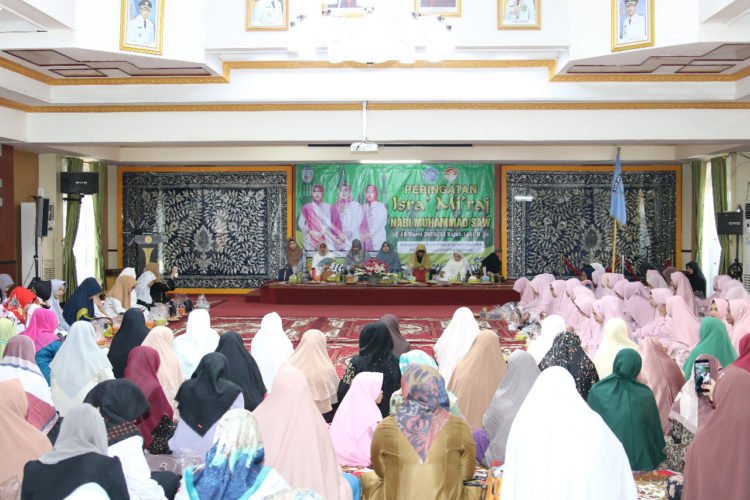 TP PKK Kabupaten Banjar Peringati Isra Mi’raj Sekaligus Mempererat Tali Silaturahmi