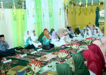 Peringatan Isra Mi’raj Dan Khataman Massal Di MTs Negeri 6 Martapura, Harus Tetap Baca Al Qur’an