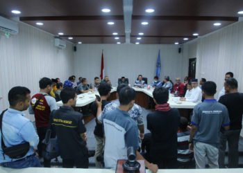 Gelar Video Conference Dengan Gubernur dan Bupati/Walikota Se-Kalsel, Bupati Banjar Himbau Masyarakat Untuk Tidak Panik