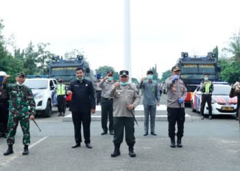 Disinfektan Kembali di Semprotkan di Wilayah Kota Banjarbaru