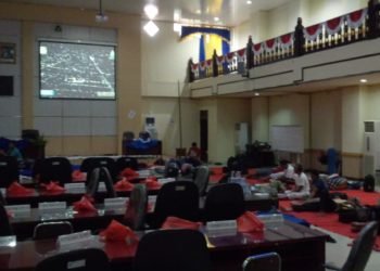 Diluar Dugaan, Direncanakan Hanya 150 Jemaah, Tetapi 350 Orang Yang Nginap Di Kantor DPRD Banjar