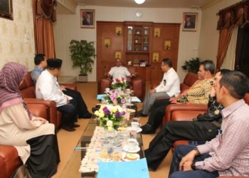 Bupati Banjar Terima Kunjungan Komisaris Bank Kalsel