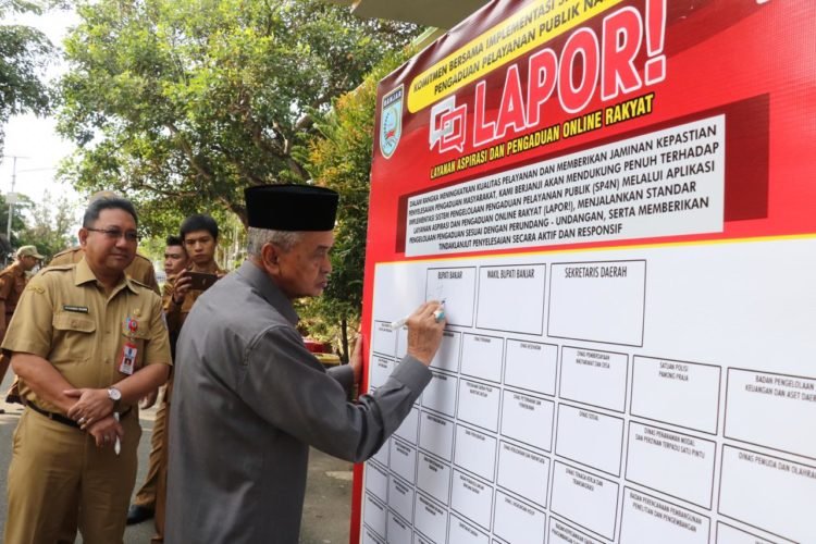 Komitmen Bersama Tentang Sistem SP4N LAPOR