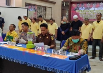Polres Banjar Musnahan Barang Bukti Sabu Sabu Hasil Operasi Antik 2020
