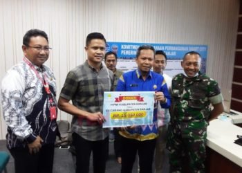 HIPMI Kabupaten Banjar Berikan Donasi Untuk Pencegahan Corona