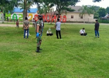 41 Orang Di Awasi Babinsa Dan Bhabinkamtibmas Sambung Makmur